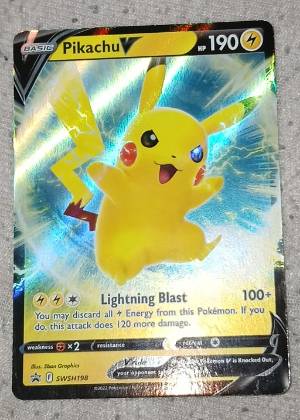 Pikachu V, graded 9.0