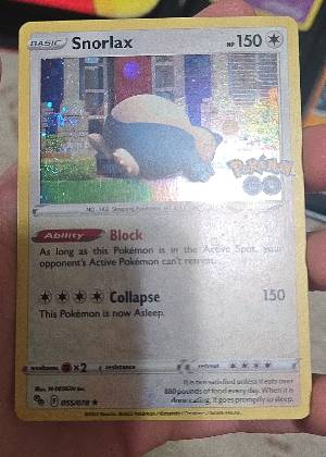 Snorlax, graded 9.0