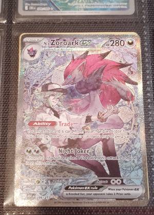 N's Zoroark ex, graded 9.0