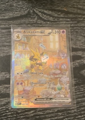 Alakazam ex, graded 9.0