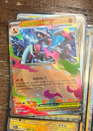 Mega Charizard X ex - 029 graded 8