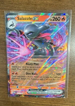 Salazzle ex - 016/088 graded 9