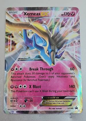 Xerneas EX - XY149 (Shiny), graded 7.5