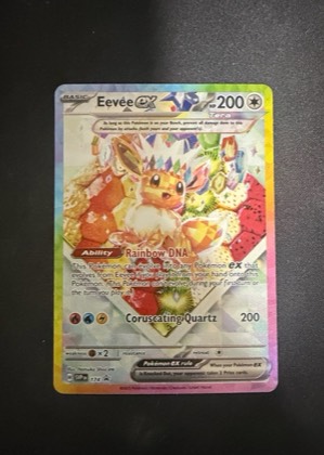 Eevee ex, graded 9.0