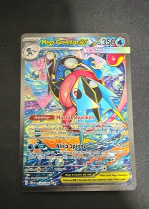 Mega Greninja ex, graded 9.0