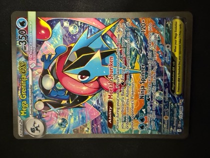 Mega Greninja ex, graded 8.0