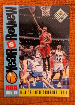Michael Jordan, graded 8.5