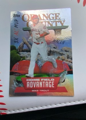 Mike Trout, graded 9.0