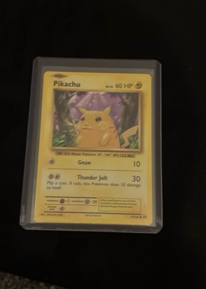 Pikachu graded 9