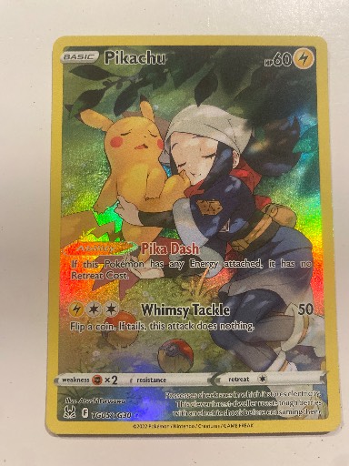 Pikachu, graded 9.5