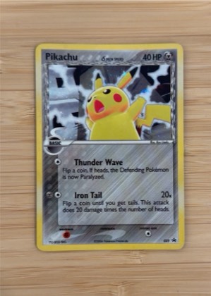 Pikachu (Delta Species) - 035 (Value Pack), graded 8.0