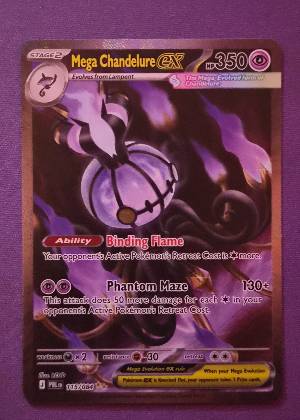 Mega Chandelure ex, graded 9.5