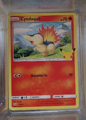 Cyndaquil, graded 9.0