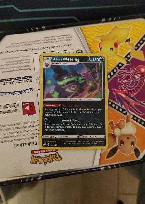 Galarian Weezing, graded 9.0