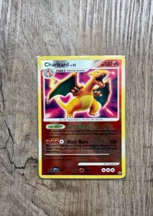 Charizard, graded 5.0