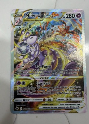 Mewtwo VSTAR, graded 9.0