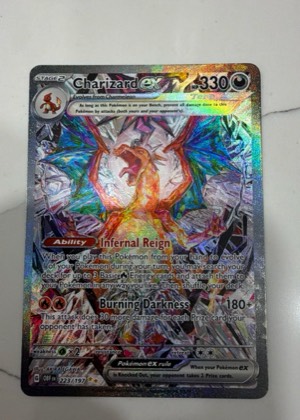 Charizard ex, graded 9.5