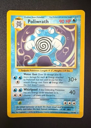 Poliwrath graded 8