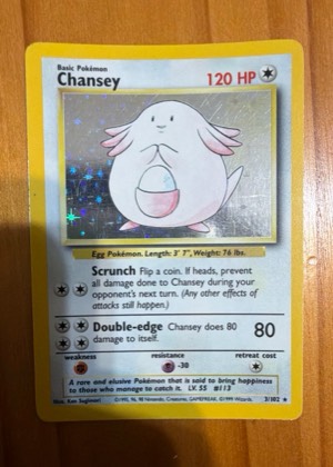 Chansey graded 7