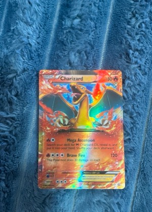 Charizard EX, graded 9.0