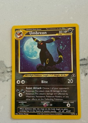 Umbreon (13), graded 7.5