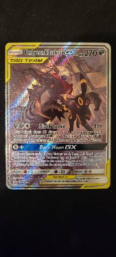 Umbreon & Darkrai GX, graded 9.5