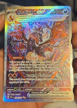 Charizard ex - 234/091 graded 8.5
