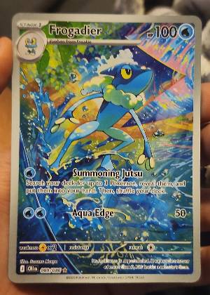 Frogadier, graded 9.5