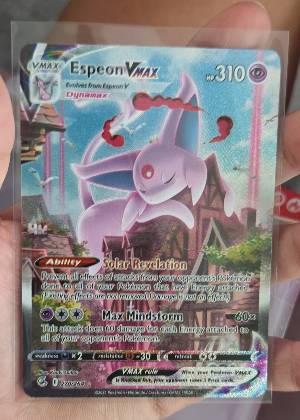 Espeon VMAX (Alternate Art Secret), graded 9.0