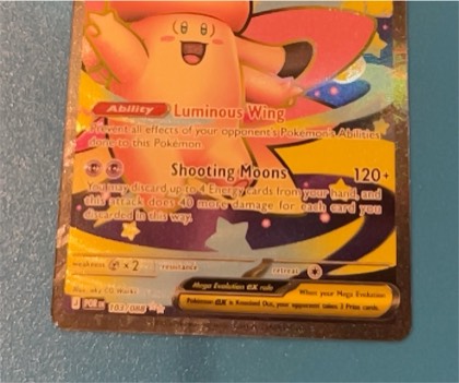 Mega Clefable ex, graded 8.5