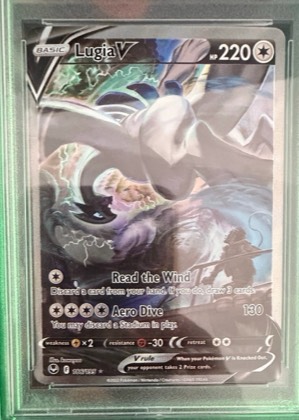 Lugia V (Alternate Full Art), graded 9.5