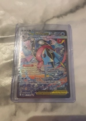 Mega Greninja ex, graded 9.0