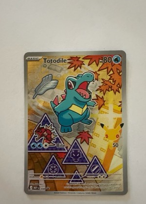 Totodile - 048, graded 9.5