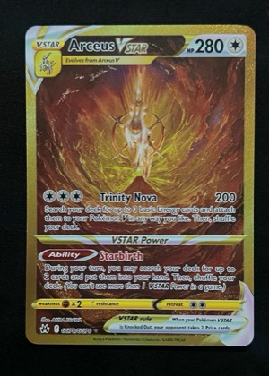 Arceus VSTAR (Secret), graded 9.0