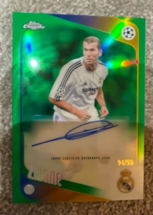 Zinedine Zidane, graded 9.0