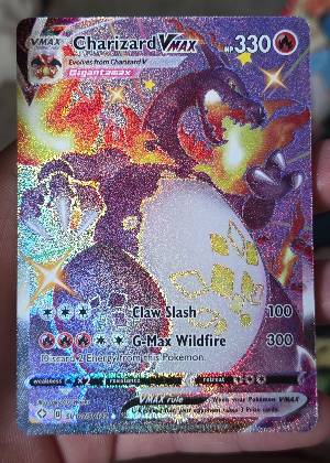 Charizard VMAX graded 9.5