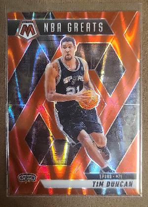 Tim Duncan, graded 9.5