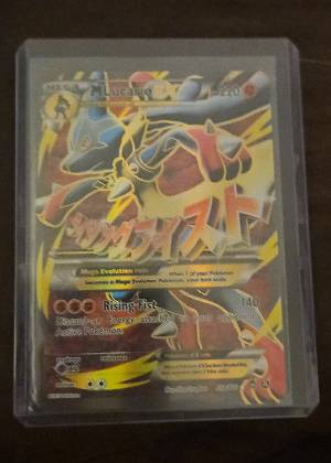 Mega Lucario ex - 077/132 graded 9