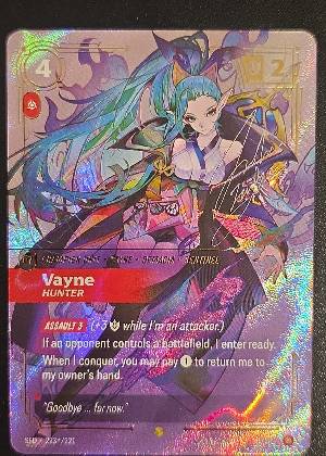 Vayne, Hunter (Overnumbered), graded 9.0