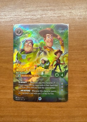 Woody & Buzz Lightyear - Best Buddies (Enchanted), graded 9.0
