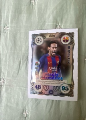 Neymar Jr, graded 8.0