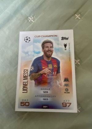 Lionel Messi, graded 9.0