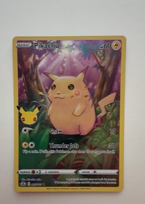 Pikachu, graded 9.0