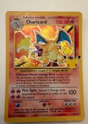 Charizard, graded 4.0