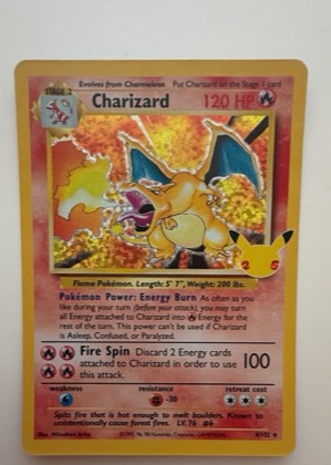 Charizard, graded 9.0