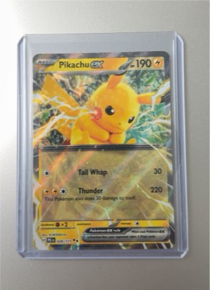 Pikachu ex graded 7