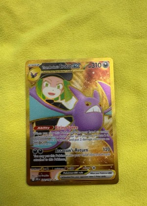 Team Rocket's Crobat ex graded 9