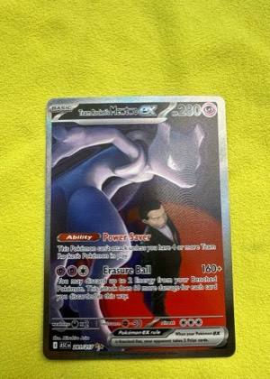 Team Rocket's Mewtwo ex, graded 9.0