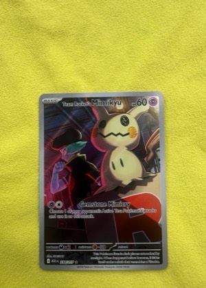 Team Rocket's Mimikyu, graded 9.0