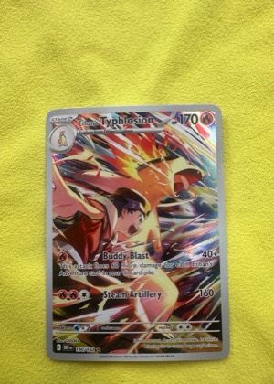 Ethan's Typhlosion, graded 9.0